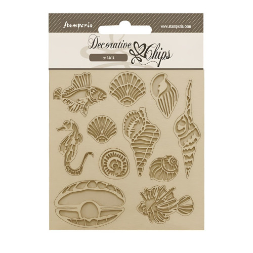 STAMPERIA SONGS OF THE SEA БИРЕН КАРТОН 14/14СМ SCB186