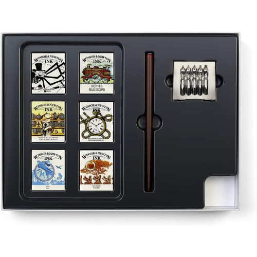 W&N CALLIGRAPHY SET 12+1 PARTS 1190201