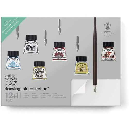 W&N CALLIGRAPHY SET 12+1 PARTS 1190201
