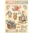 STAMPERIA BABY ДЪРВЕНИ ФИГУРКИ ЗА ДЕКОРАЦИЯ KLSP193