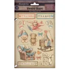 STAMPERIA BABY ДЪРВЕНИ ФИГУРКИ ЗА ДЕКОРАЦИЯ KLSP193