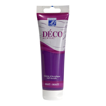 L&B ACRYLIC PAINT DECO MAT 120 ML - LILAC 660