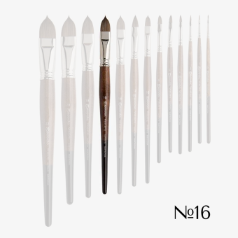 ESCODA ЧЕТКА VERSATIL ТЪМНО КАФЯВА СИНТЕТИКА КРЪГЛА 1540 №16