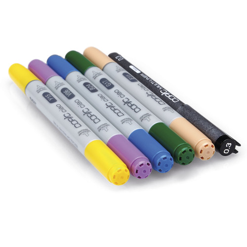 COPIC CIAO SET - 5+1 MANGA SET # 1