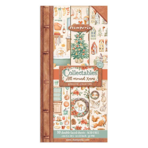 STAMPERIA CHRISTMAS COLLECTABLES SBBV24