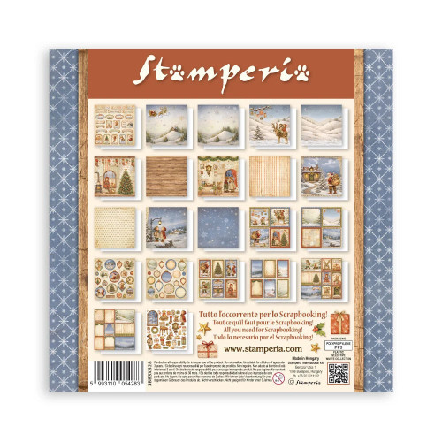 STAMPERIA SILENT NIGHT БЛОКЧЕ ХАРТИЯ 20,3/20,3 СМ - SBBSXB28