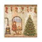STAMPERIA SILENT NIGHT БЛОКЧЕ ХАРТИЯ 20,3/20,3 СМ - SBBSXB28