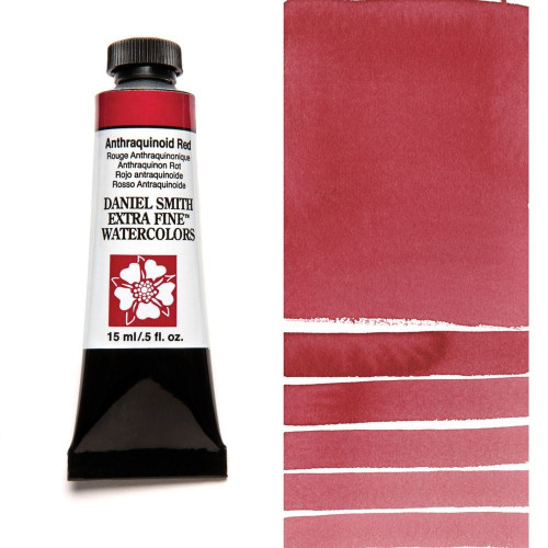 DANIEL SMITH WATERCOLOUR PAINT 15ML - ANTHRAQUINOID RED 28460005