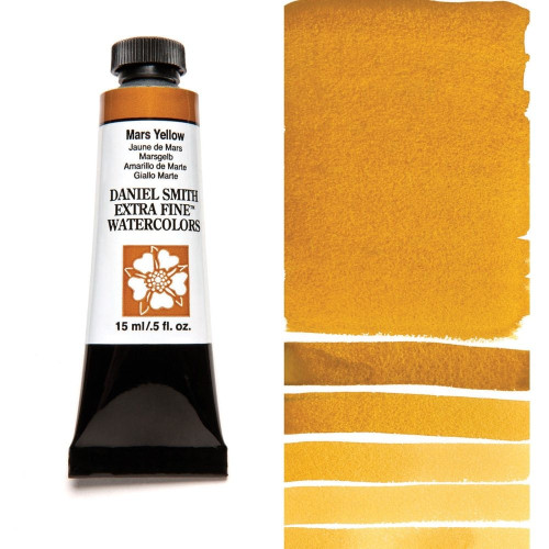 DANIEL SMITH WATERCOLOUR PAINT 15ML - MARS YELLOW 284600054