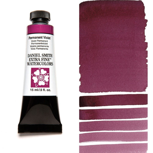 DANIEL SMITH WATERCOLOUR PAINT 15ML - PERMANENT VIOLET 284600073