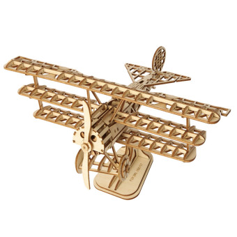 ROBOTIME 3D ДЪРВЕН ПЪЗЕЛ AIRPLANE 145 ЧАСТИ TG301