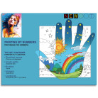 NEWART PAINT BY NUMBERS SET 50/40CM. - W3080