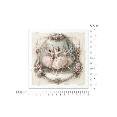 ITD COLLECTION MINI RICE PAPER К-КТ 6БР 14.8X14.8CM - RSM311