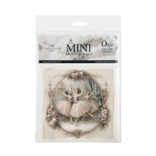 ITD COLLECTION MINI RICE PAPER К-КТ 6БР 14.8X14.8CM - RSM311