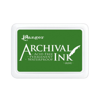 RANGER ARCHIVAL PERMANENT INK - OLIVE