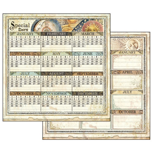 STAMPERIA DESIGNER CARD 30.5/30.5 CM - SBB528