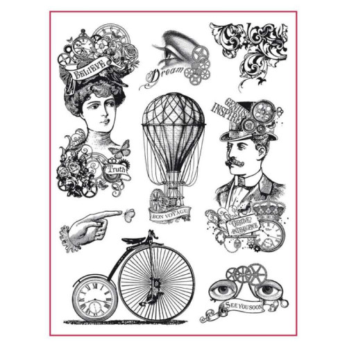 STAMPERIA HIGH DEFINITION STAMPS - ГУМЕНИ ПЕЧАТИ WTKCC140