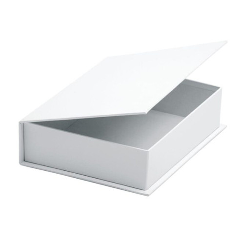 FOLIA CARDBOARD BOX BOOK LARGE - WHITE
