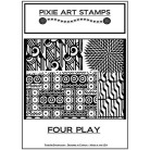 PIXIE ART ГУМЕН ПЕЧАТ- FOUR PLAY