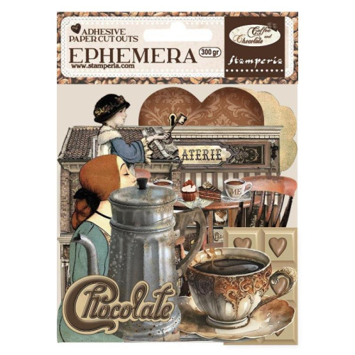 STAMPERIA COFFEE AND CHOCOLATE КАРТОНЕНИ ФИГУРКИ - DFLCT35