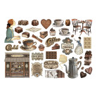 STAMPERIA COFFEE AND CHOCOLATE КАРТОНЕНИ ФИГУРКИ - DFLCT35