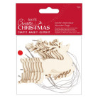 DOCRAFTS ДЪРВЕНИ ФИГУРКИ ЗА ДЕКОРАЦИЯ - REINDEER PMA 359931