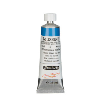 SCHMINCKE OIL PAINT 35 ML MUSSINI ROYAL BLUE DEEP