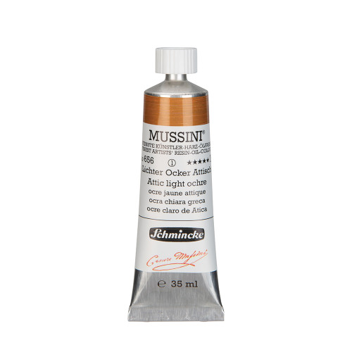 SCHMINCKE OIL PAINT 35 ML MUSSINI ATTIC LIGHT OCHRE