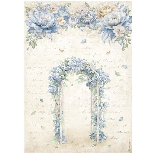 STAMPERIA TIMELESS DECOUPAGE PAPER 6PCS A4 DFSA4XWE