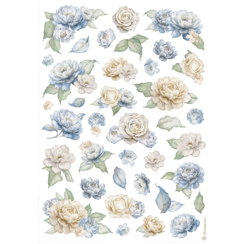 STAMPERIA TIMELESS DECOUPAGE PAPER 6PCS A4 DFSA4XWE
