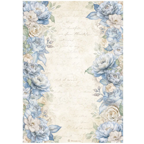 STAMPERIA TIMELESS DECOUPAGE PAPER 6PCS A4 DFSA4XWE