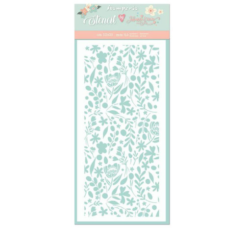 STAMPERIA MEDIA STENCIL - TEMPLATE 12 X 25 CM - KSTDL41