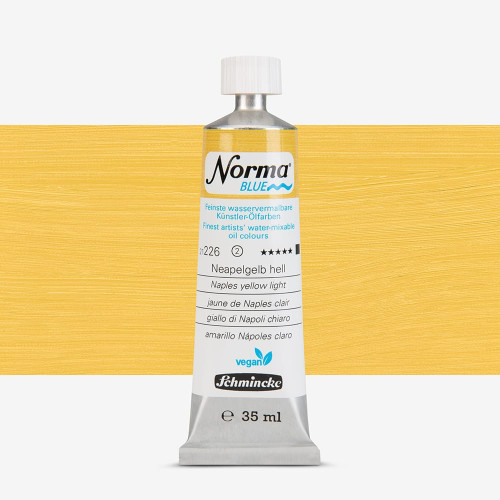 SCHMINCKE МАСЛЕНА БОЯ 35 МЛ NORMA BLUE NAPLES YELLOW LIGHT
