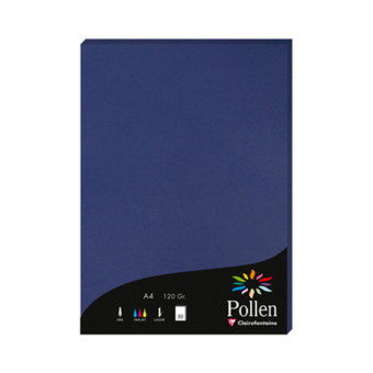 CLAIREFONTAINE ХАРТИЯ A4 120 ГР. - НОЩНО СИНЬО