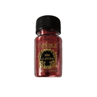 CADENCE GLITTER 45 ML - RED
