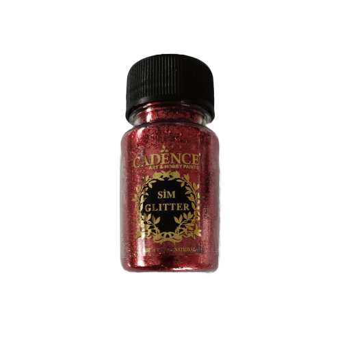 CADENCE GLITTER 45 ML - RED