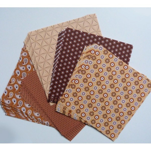 FOLIA ХАРТИЯ ЗА ОРИГАМИ КАФЯВА 20/20 СМ 80 ГР 50 ЛИСТА