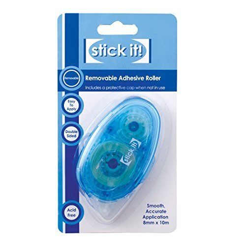 STICK IT РОЛЕР С ДВОЙНО ЛЕПЯЩА ЛЕНТА 8 ММ. Х 10 М.- STI 5010