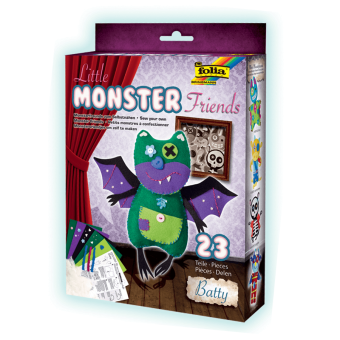 FOLIA LITTLE MONSTER FRIENDS - BATTY 23 PARTS