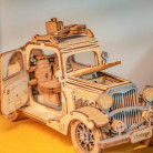 ROBOTIME 3D ДЪРВЕН ПЪЗЕЛ VINTAGE CAR 164 ЧАСТИ TG504