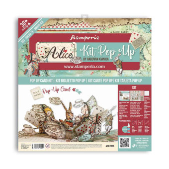 STAMPERIA POP UP KIT 3D CARD - SBPOP01