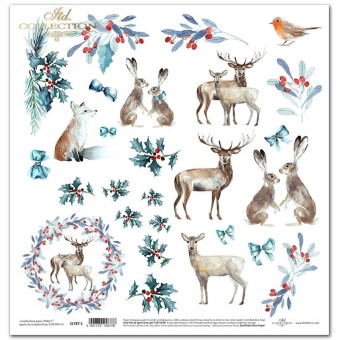 ITD COLLECTION ДИЗАЙНЕРСКИ КАРТОН 31/32 - SL0787