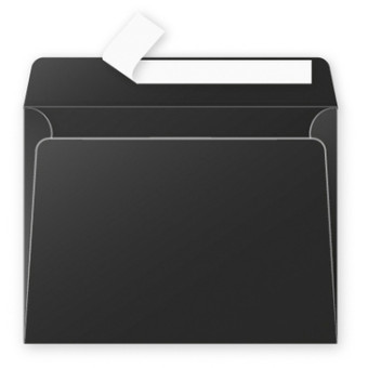 CLAIREFONTAINE ENVELOPE 162/229 MM. - BLACK 5832