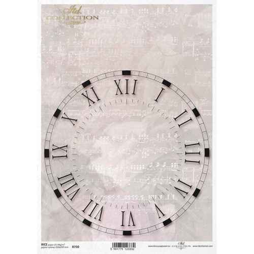 ITD COLLECTION DECOUPAGE RICE PAPER A4 - R0750