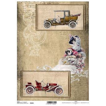 ITD COLLECTION ДЕКУПАЖНА ОРИЗОВА ХАРТИЯ А4 - R1043