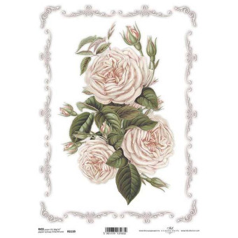 ITD COLLECTION ДЕКУПАЖНА ОРИЗОВА ХАРТИЯ А4 - R1119