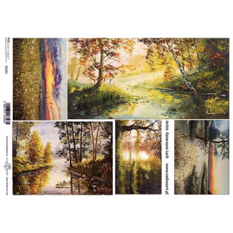 ITD COLLECTION DECOUPAGE RICE PAPER A4 - R1241