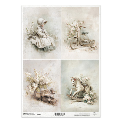 ITD COLLECTION ДЕКУПАЖНА ОРИЗОВА ХАРТИЯ А4 - R2846