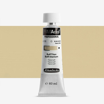 SCHMINCKE АКРИЛНА БОЯ 60 МЛ PRIMACRYL BUFF TITANIUM