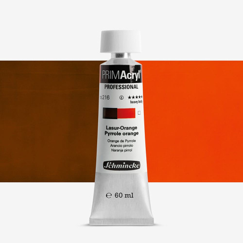 SCHMINCKE АКРИЛНА БОЯ 60 МЛ PRIMACRYL PYRROLE ORANGE